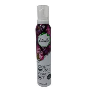Herbal Essences Tousle Me Softly Mousse #2 Medium Hold Curls Hibiscus, 6.8oz
